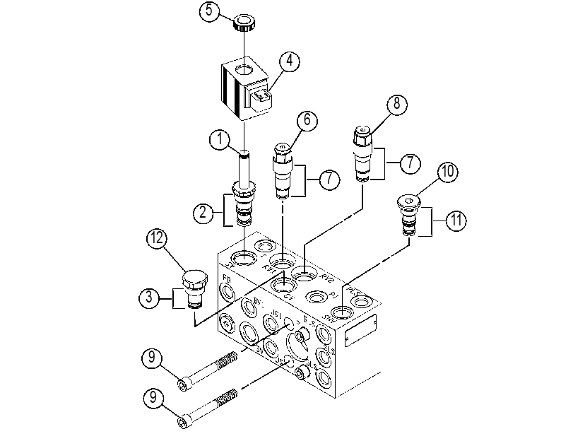 VALVE GP-MANIFOLD 3893436 CAT