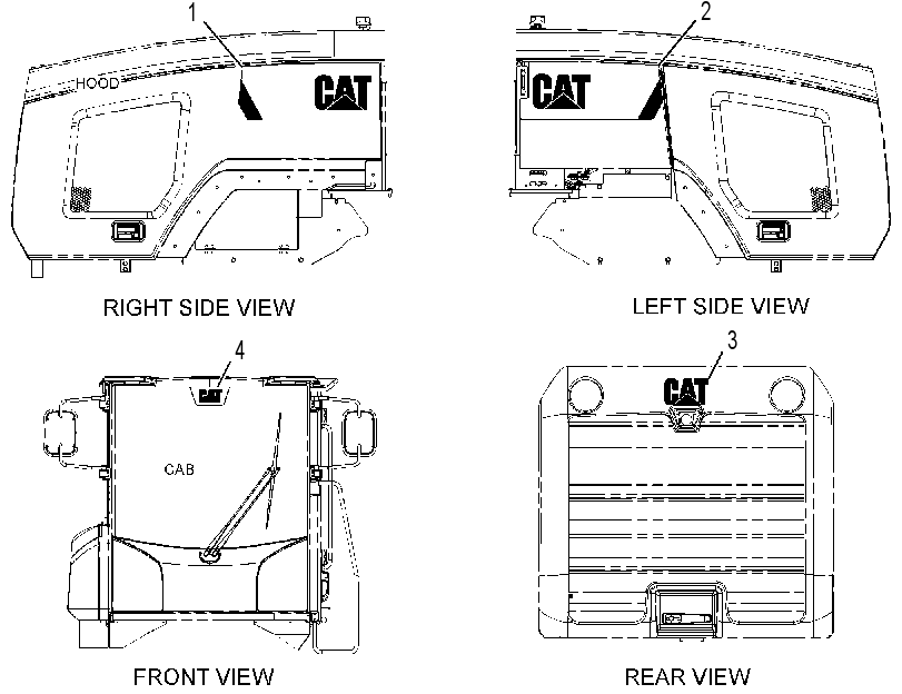 Плёнка 4302968 CAT
