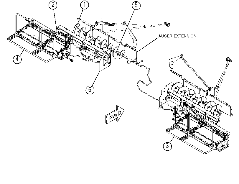 EXTENSION AR-SCREED 4661550 CAT