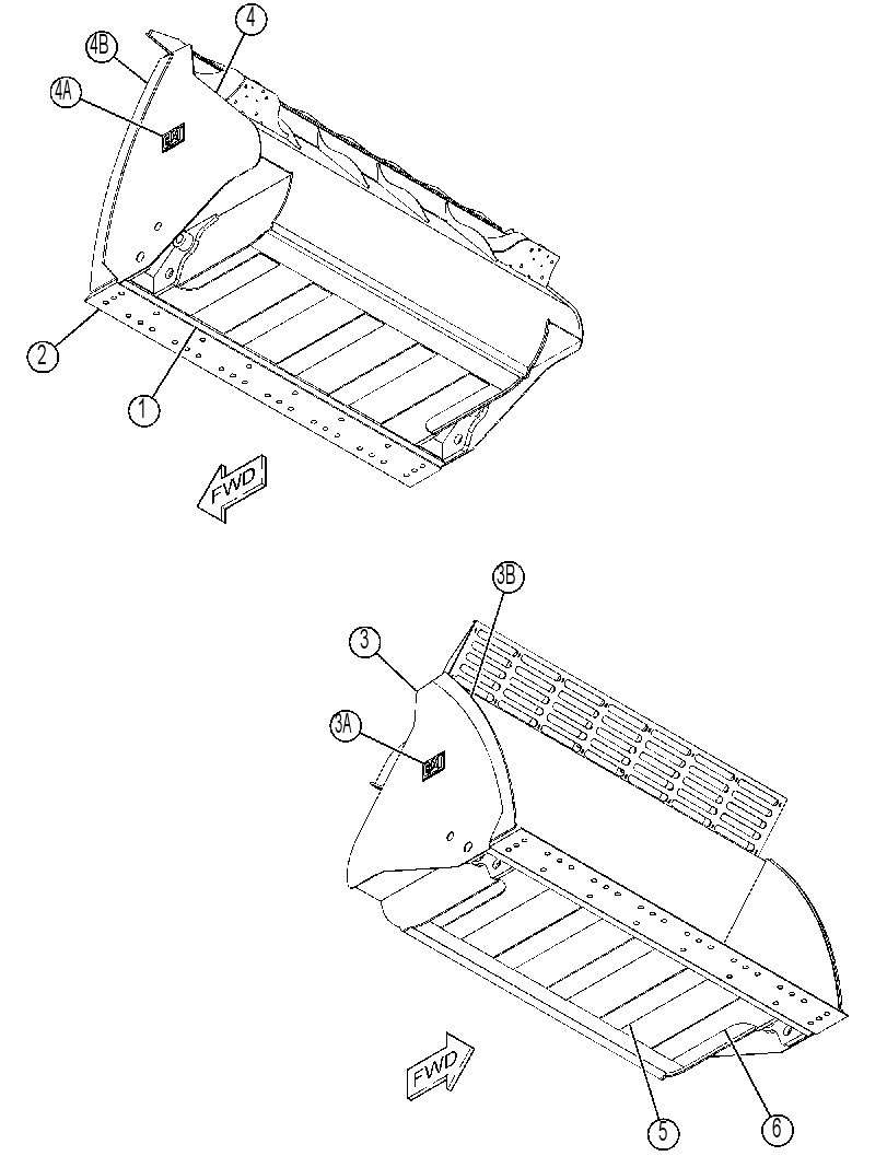 BUCKET AS-MULTIPURPOSE 4611413 CAT