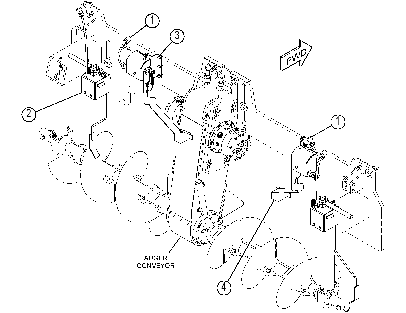 SENSOR GP-AUGER 4350909 CAT