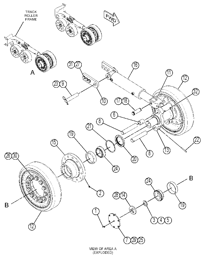 TENSIONER GP-TRACK 4400212 CAT