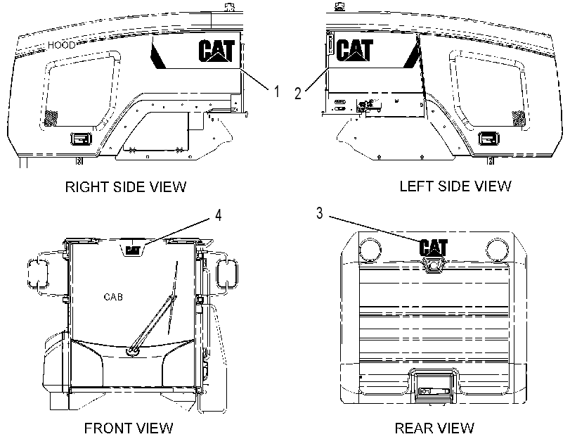 Плёнка 4302967 CAT