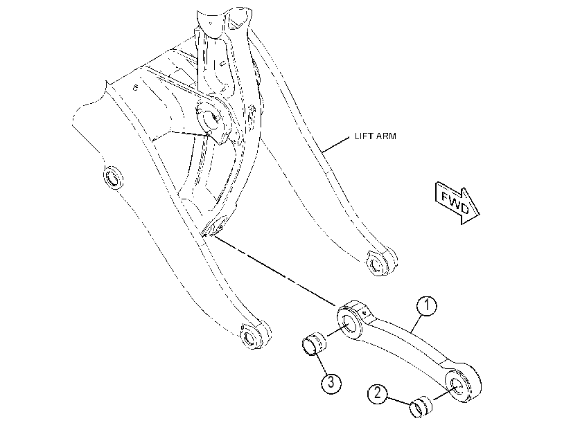 LINK & BEARING AS 4750944 CAT