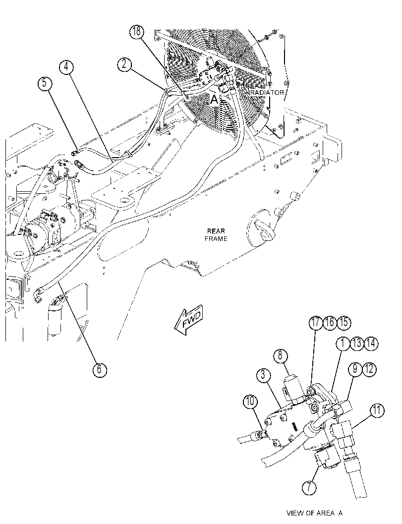 KIT-FAN REVERSING 4520858 CAT