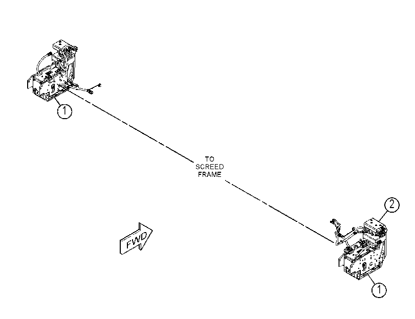 EXTENSION AR-SCREED 3907815 CAT