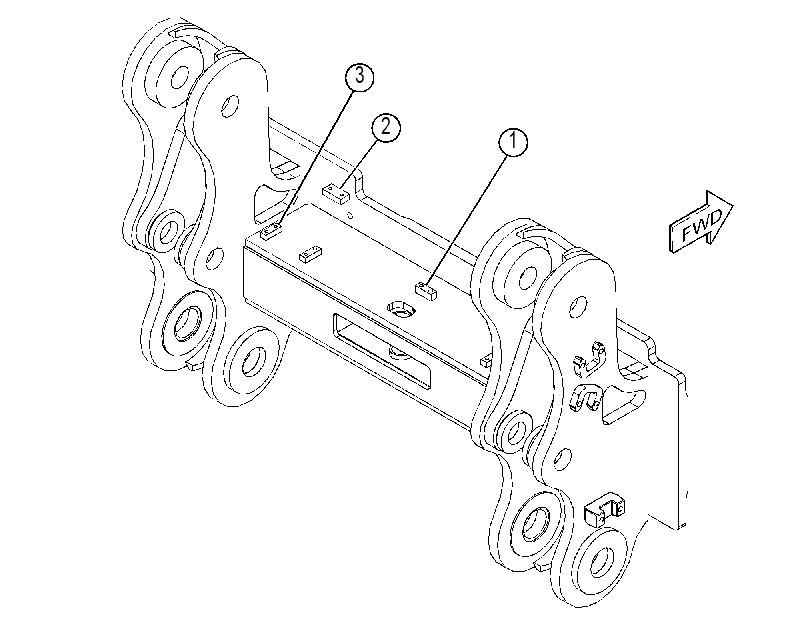MOUNTING GP-BRACKET 3764286 CAT