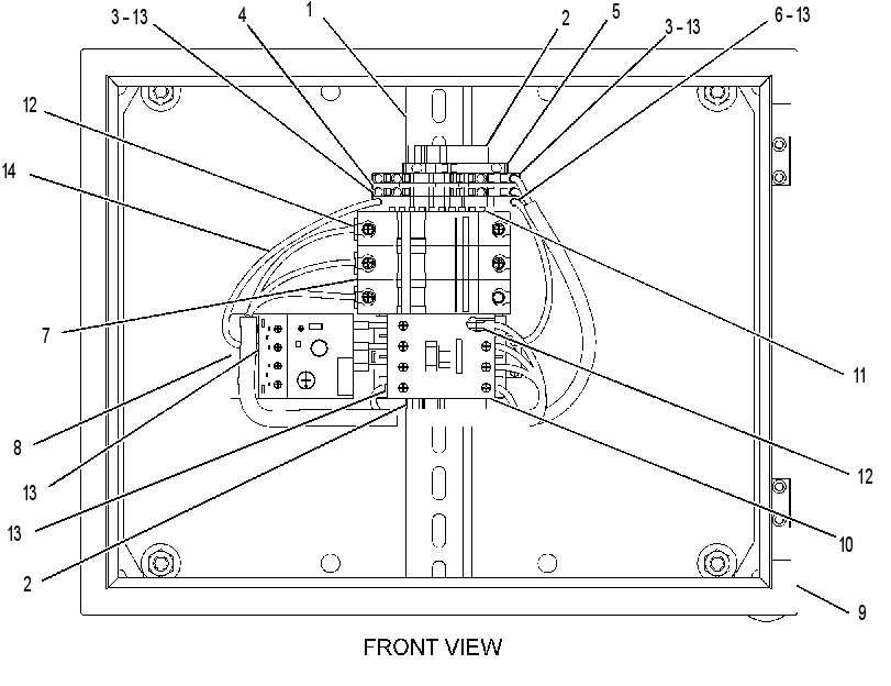 PANEL GP-CONTACTOR 1716233 CAT