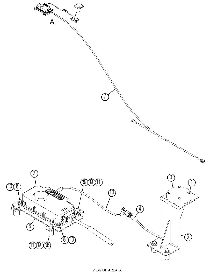 MOUNTING GP-RECEIVER 4543340 CAT