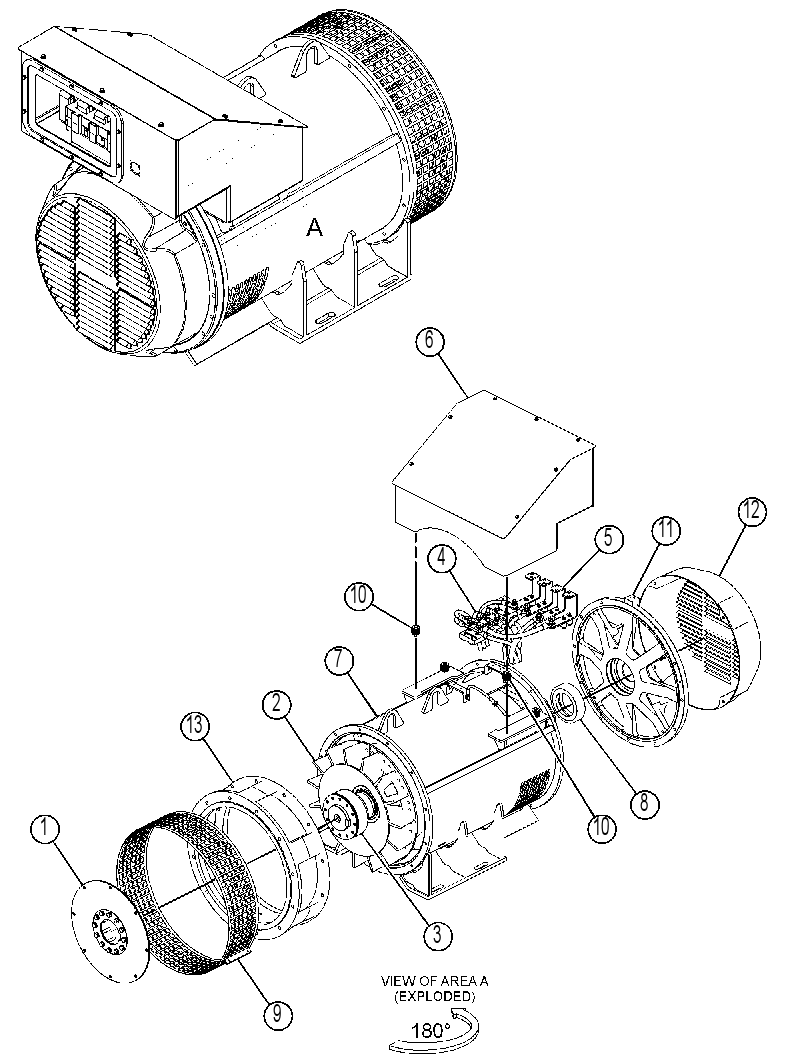 Генератор 4647409 CAT