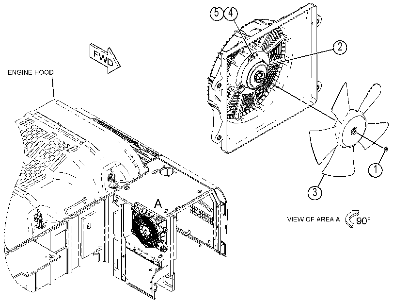 FAN GP-CONDENSER 4543252 CAT