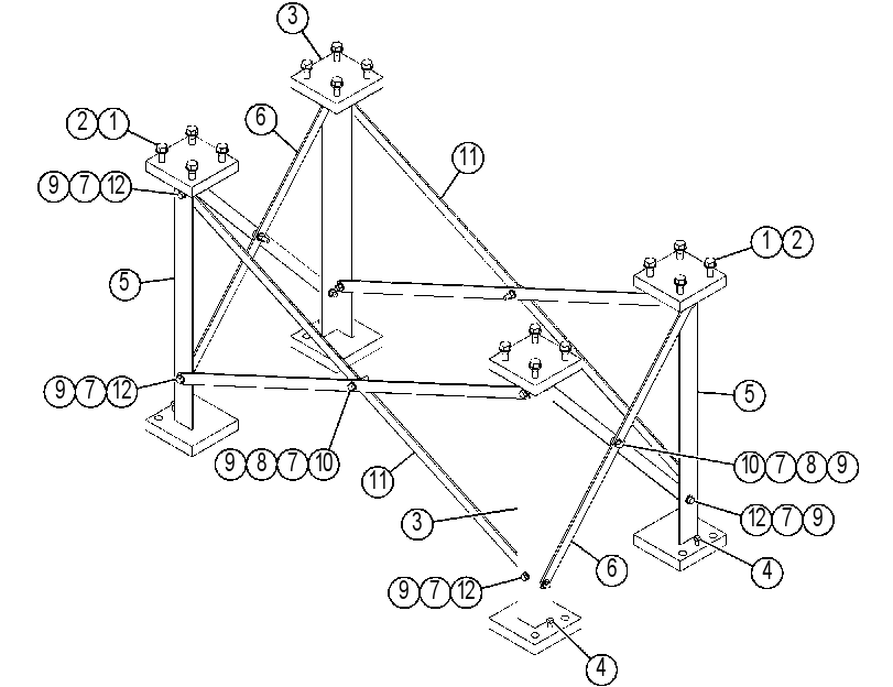 SUPPORT GP-ACCESSORY MODULE 1242448 CAT