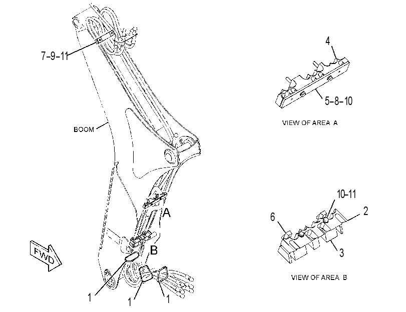 MOUNTING GP-LINES 3232096 CAT
