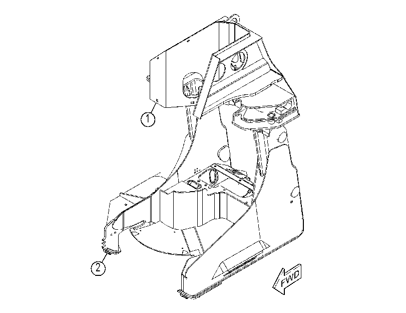 FRAME GP-GRAPPLE 4560353 CAT