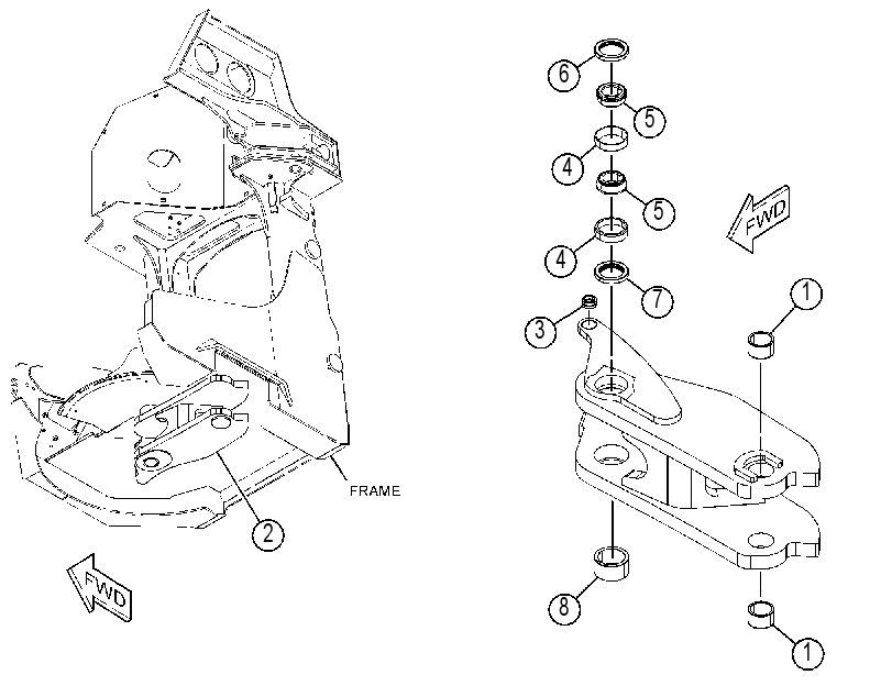 ARM GP-ACCUMULATOR 4673335 CAT