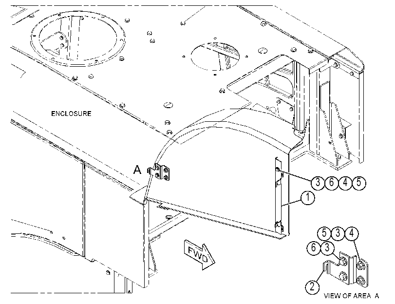 PANEL AS-SIDE 3876245 CAT