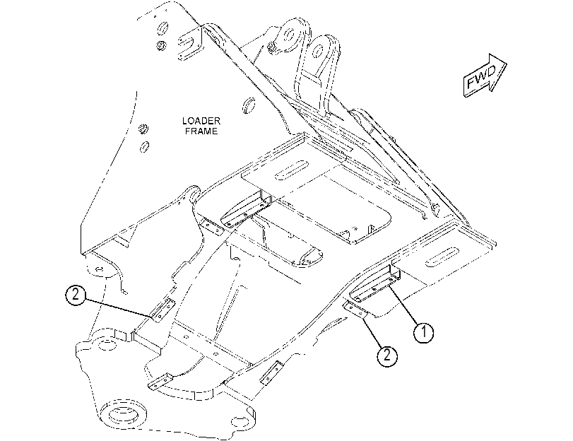 HARDWARE GP-LOADER FRAME 3892588 CAT