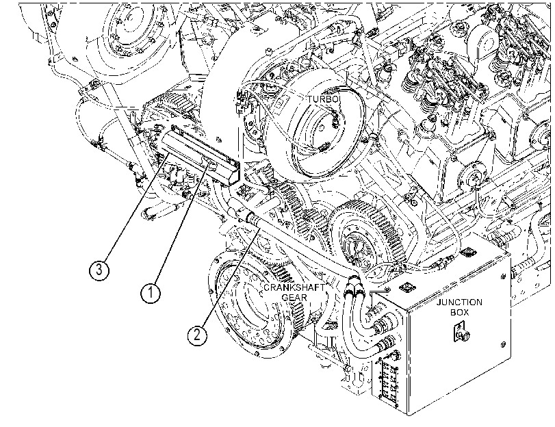 Жгут проводов 3862010 CAT