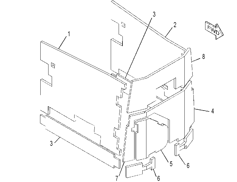 INSULATION GP-SOUND SUPPR 4200737 CAT