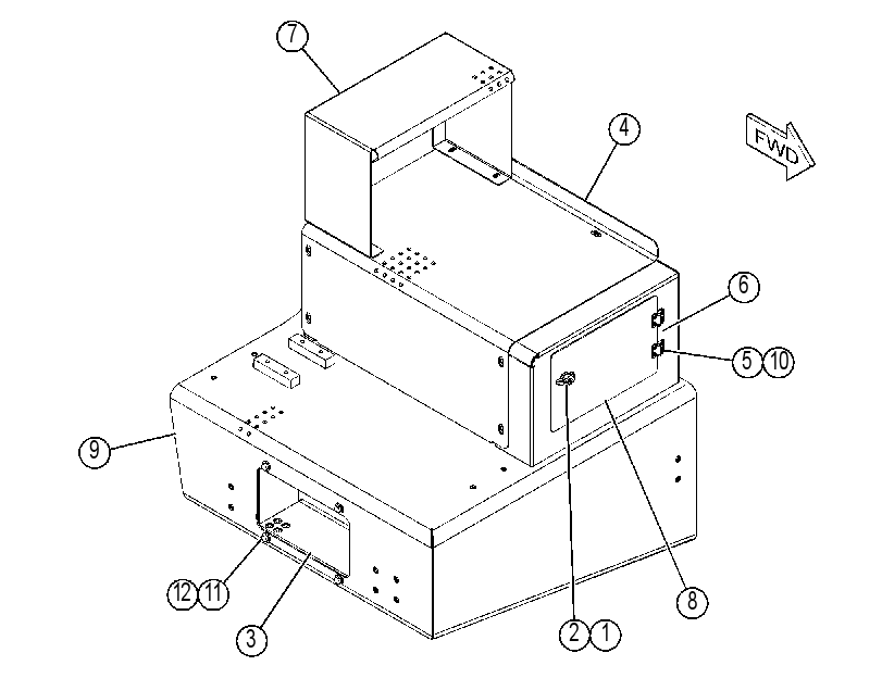 SUPPORT GP-PLATFORM 4638396 CAT
