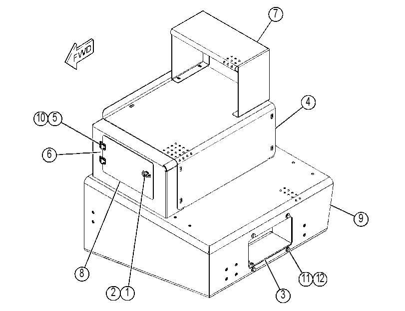SUPPORT GP-PLATFORM 4638394 CAT