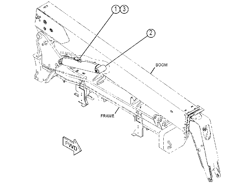 CYLINDER & VALVE GP-BOOM 4644053 CAT