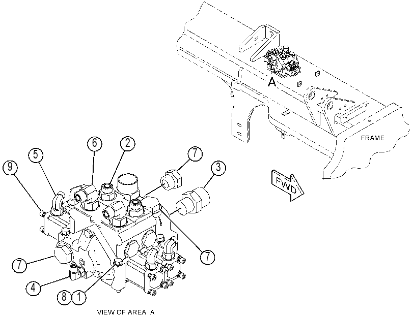 VALVE & MTG GP-STABILIZER 4646220 CAT