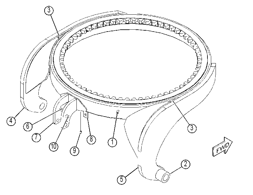 CIRCLE & BEAM AS 3909853 CAT
