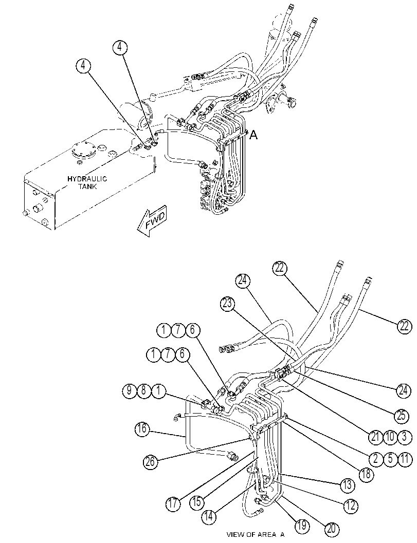 LINES GP-CHASSIS 4643818 CAT