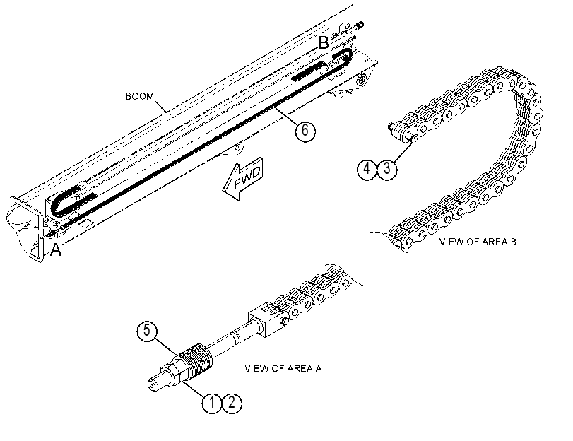 CHAIN GP-BOOM 4643389 CAT