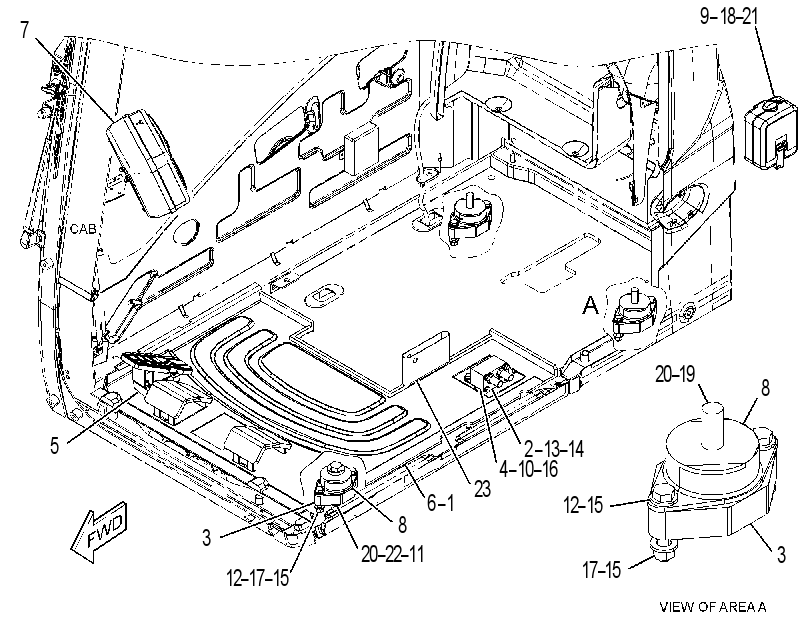 INSTALLATION AR-CAB 3957589 CAT