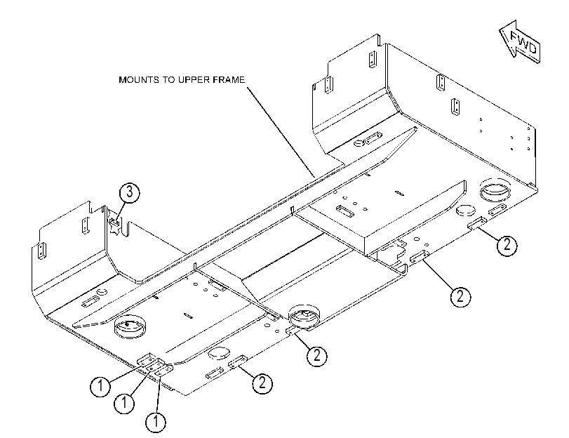 BUMPER GP-REAR 3805985 CAT