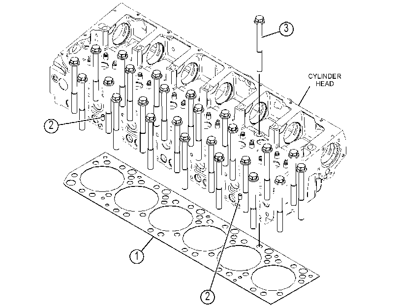 GASKET GP-CYLINDER HEAD 4314147 CAT