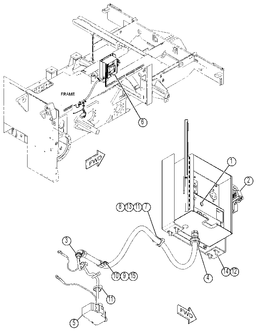 WIRING GP-POWER RECEPTACLE 4484962 CAT