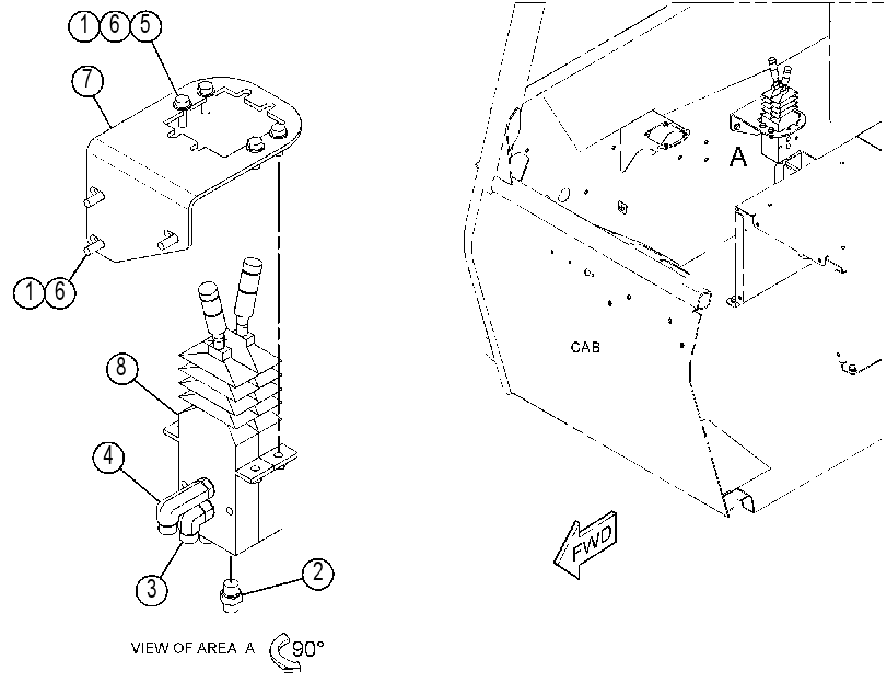 CONTROL & MOUNTING GP 4647978 CAT