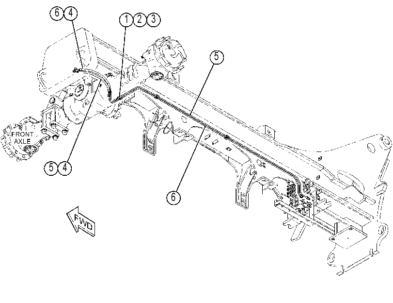 LINES GP-FRAME LEVELING 4625361 CAT