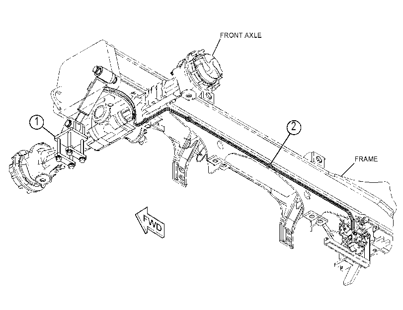 LINES GP-FRAME LEVELING 4642101 CAT