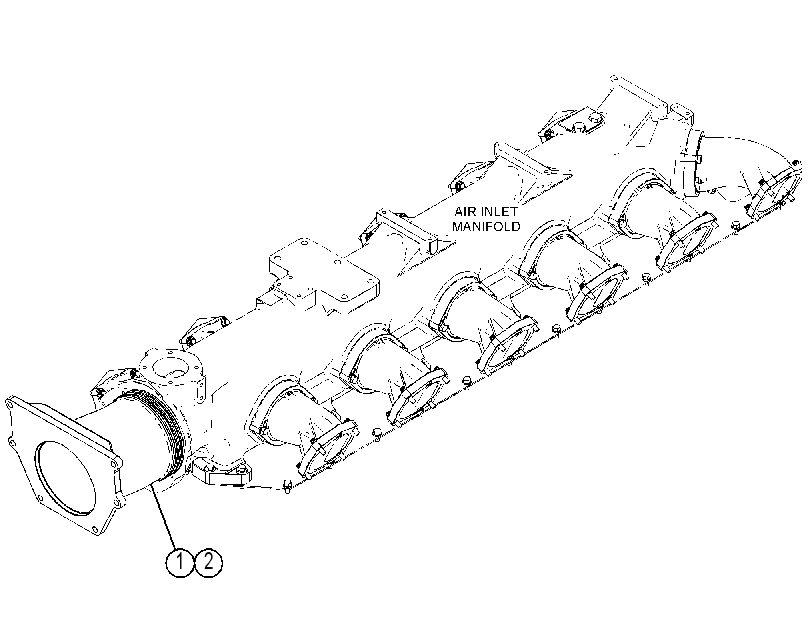 ADAPTER GP-AIR INLET 4404348 CAT