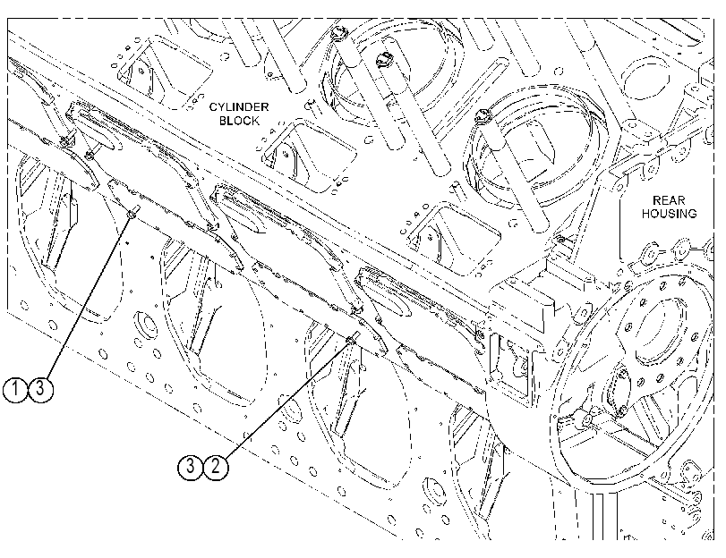 Крепёж крышки 4628249 CAT