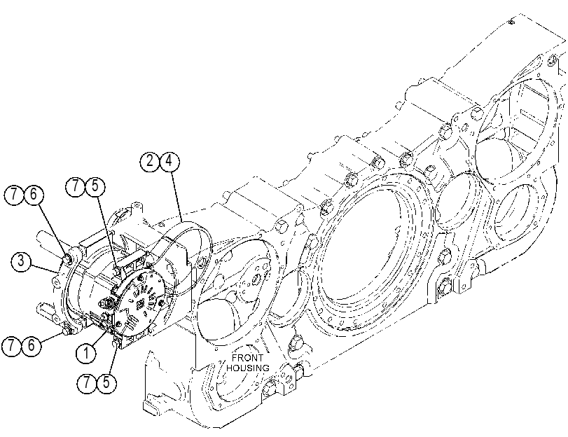 Генератор зарядный 4645822 CAT