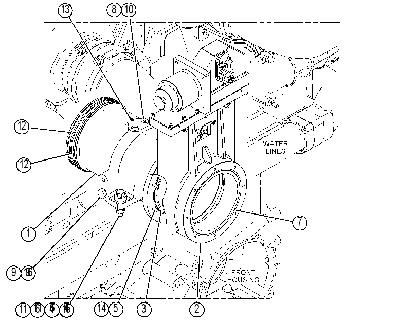 ADAPTER GP-AIR INLET 4404335 CAT