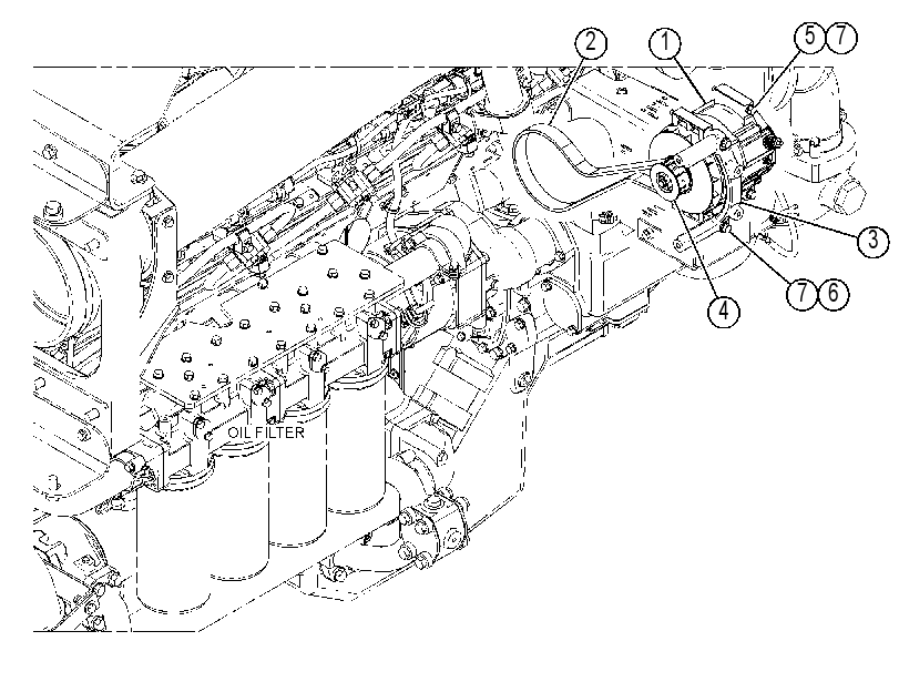 Генератор зарядный 4603210 CAT
