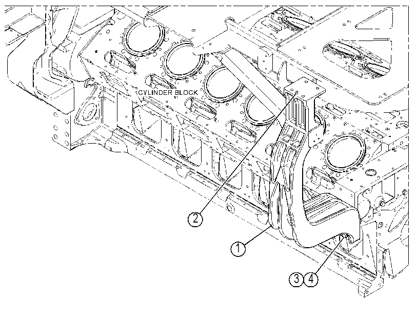 SUPPORT GP-EXHAUST 3913115 CAT