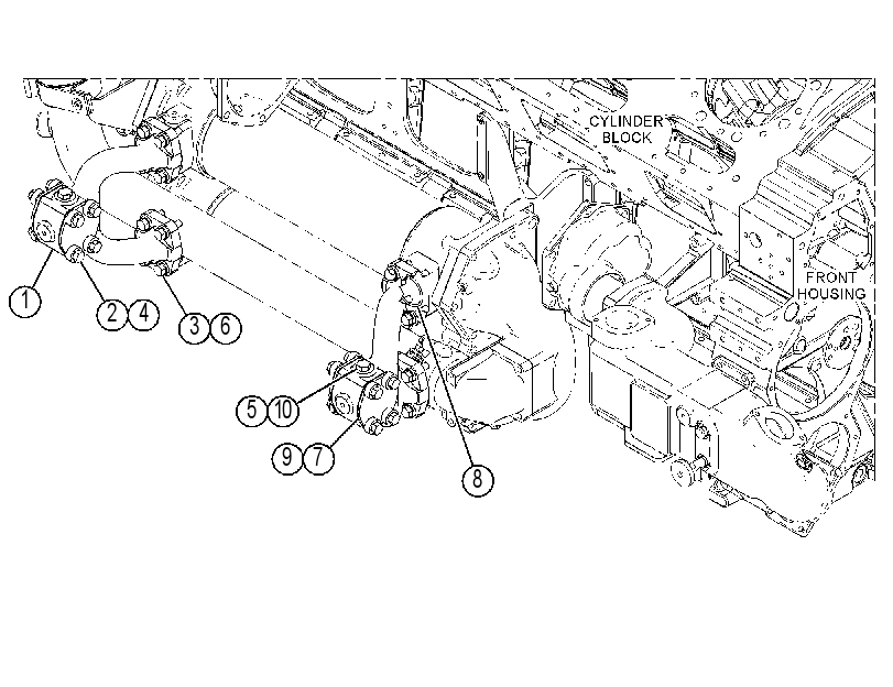 CONNECTION GP-OIL 4237814 CAT