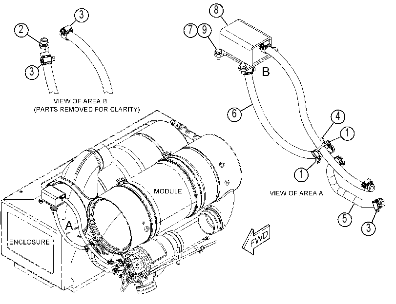 TANK & MTG GP-COOLANT 4679631 CAT