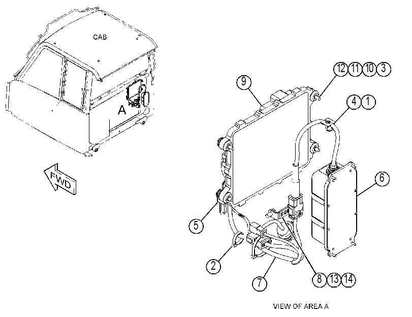 CONTROL GP-PAYLOAD 4592352 CAT