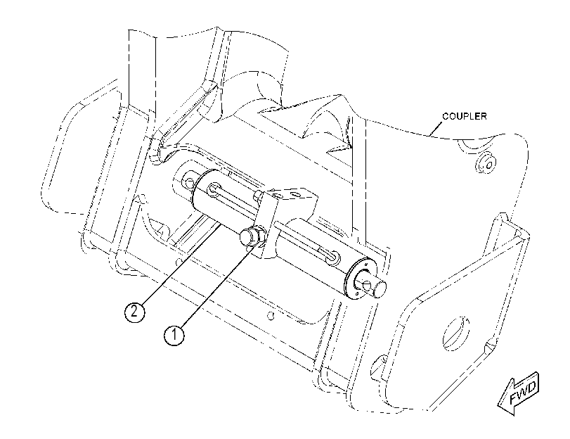 CYLINDER & VALVE GP-COUPLER 4602116 CAT