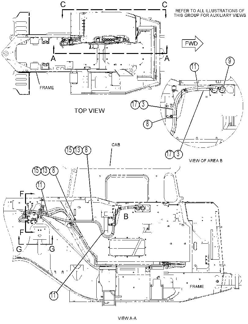 GAUGE & LINES GP-BRAKE PRESS 2678717 CAT