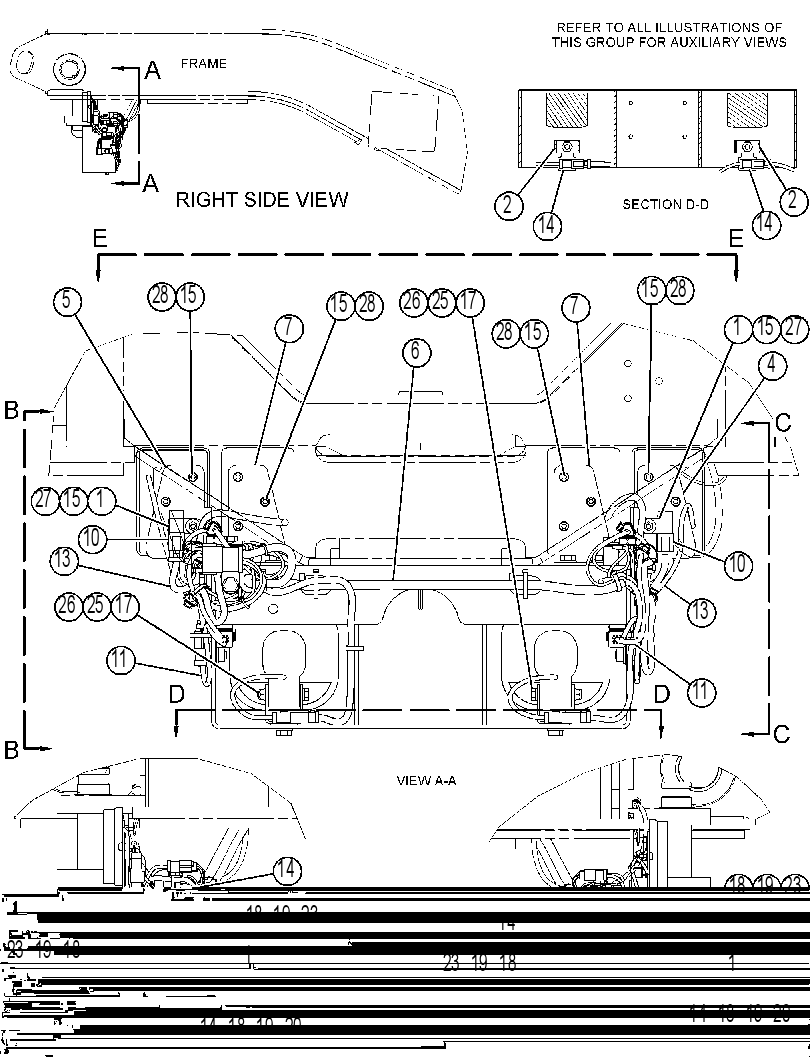 LIGHTING GP-REAR 4710538 CAT
