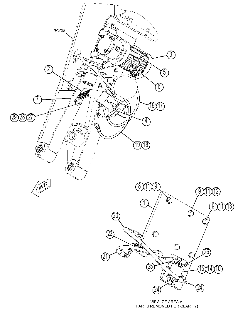 WINCH GP 3053768 CAT